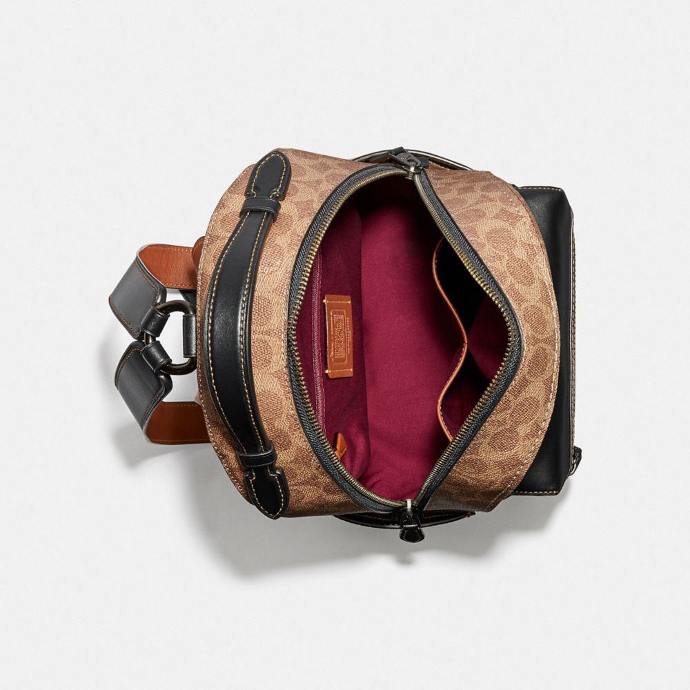 Coach campus backpack store oxblood