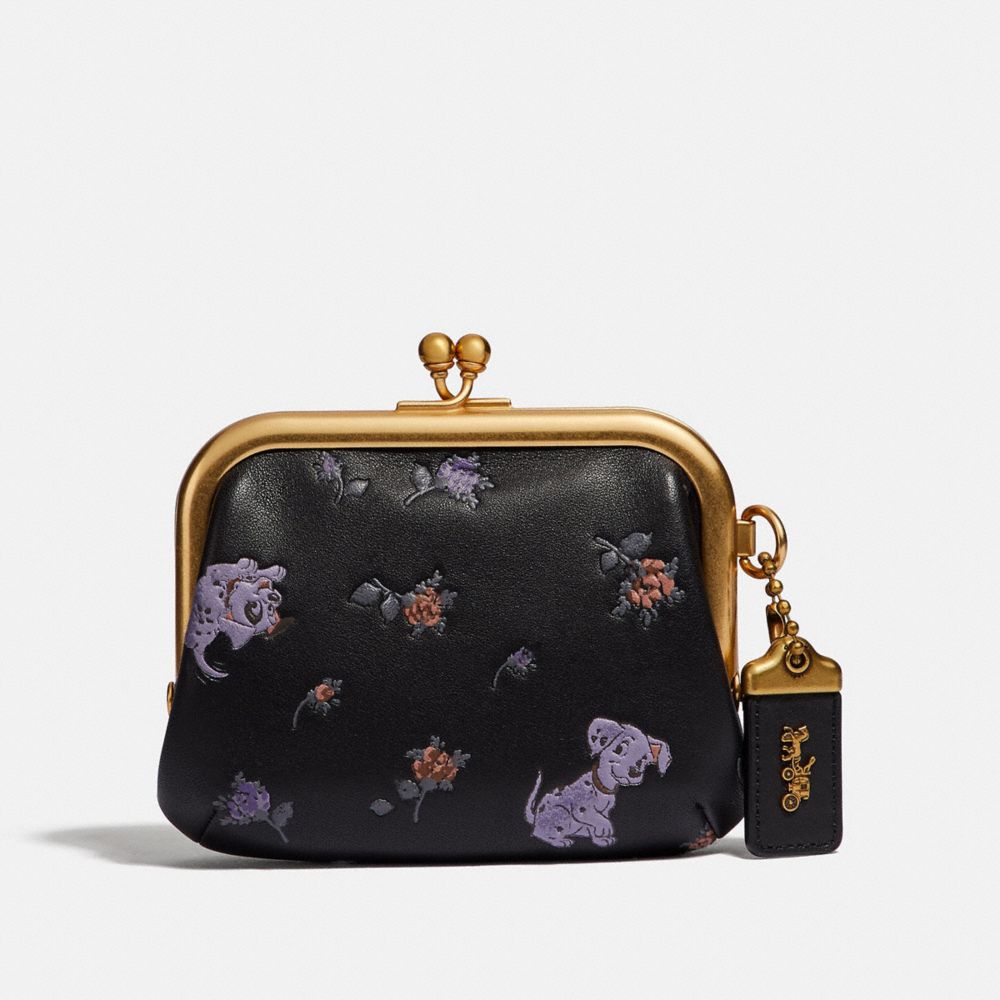 COACH® | Disney X Coach Kisslock Frame Pouch With Disney Motif