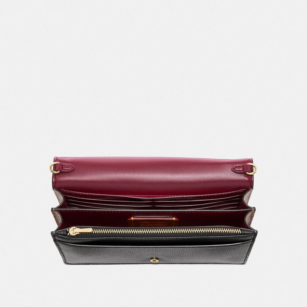 Disney X Coach Callie Foldover Chain Clutch With Thumper