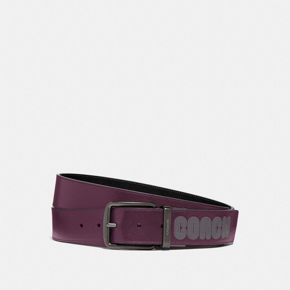 Ceinture à boucle harnais avec imprimé Coach, 40 mm