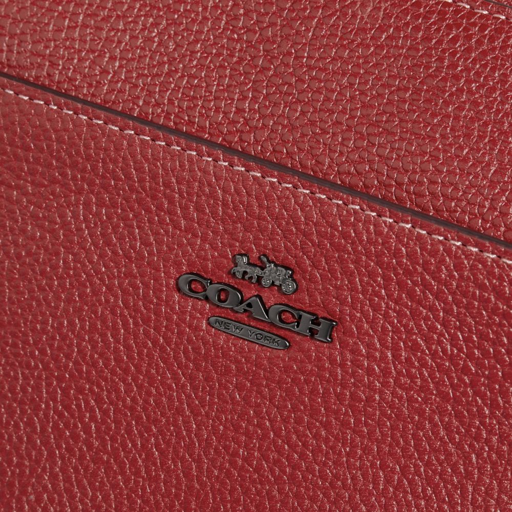 COACH®,SAC À BANDOULIÈRE DISNEY X COACH KITT AVEC MOTIF DISNEY,Cuir,Étain/Rouge 1941,Closer View