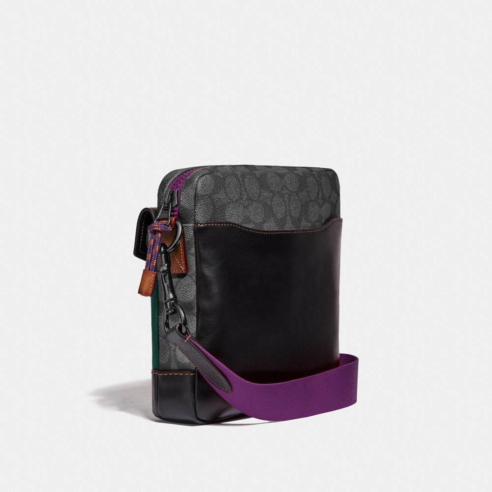 Crossbody In Signature Canvas With Coach Patch