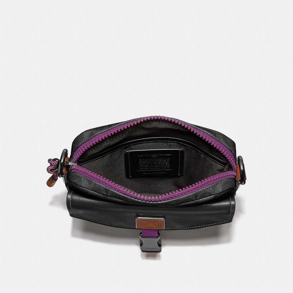 Crossbody In Signature Canvas With Coach Patch