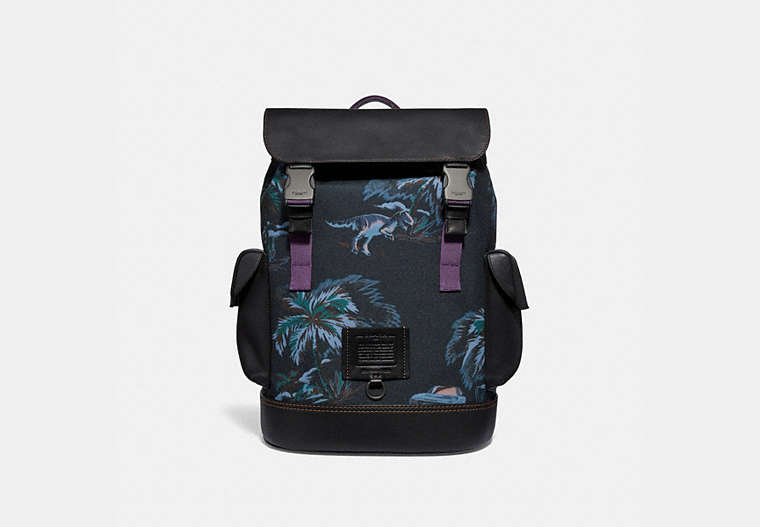 Rivington Backpack With Palm Tree Print