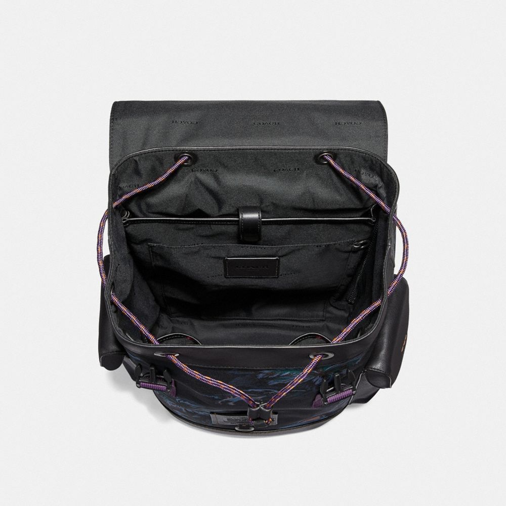 Rivington Backpack With Palm Tree Print