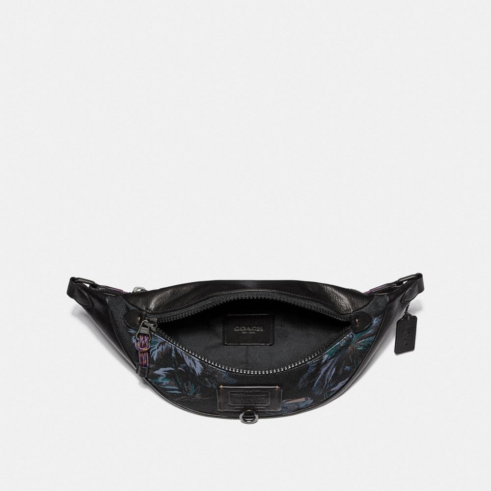Rivington Belt Bag With Palm Tree Print