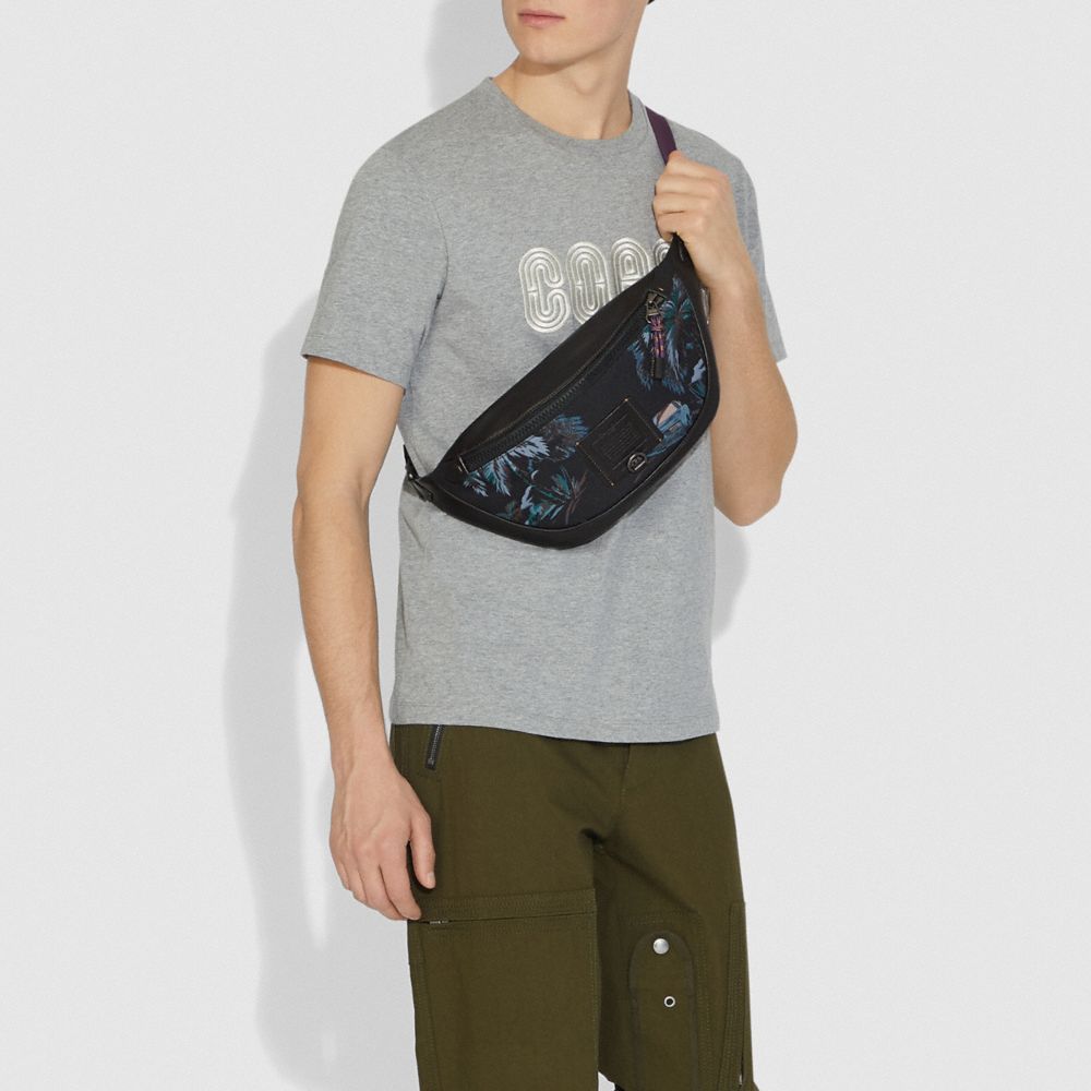 Sac Banane Rivington Imprimé Palmier