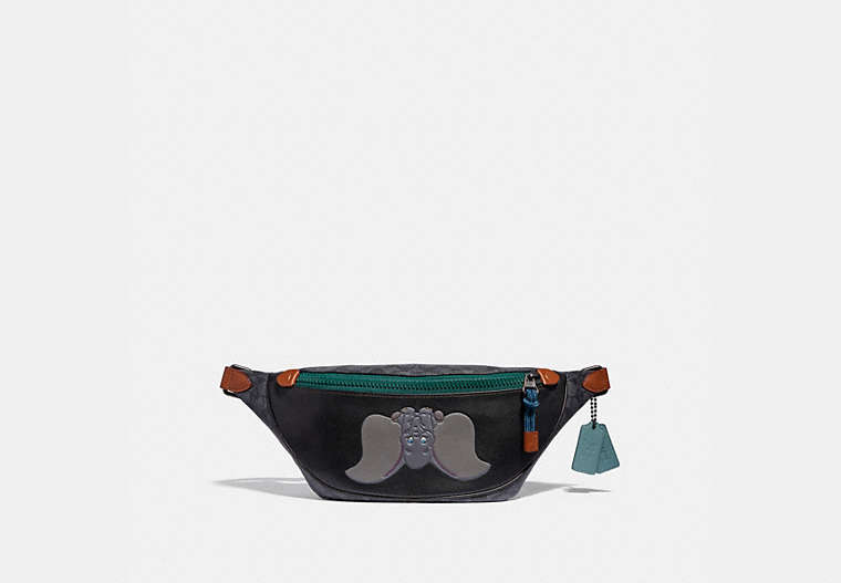 Disney X Coach Signature Rivington Belt Bag With Dumbo