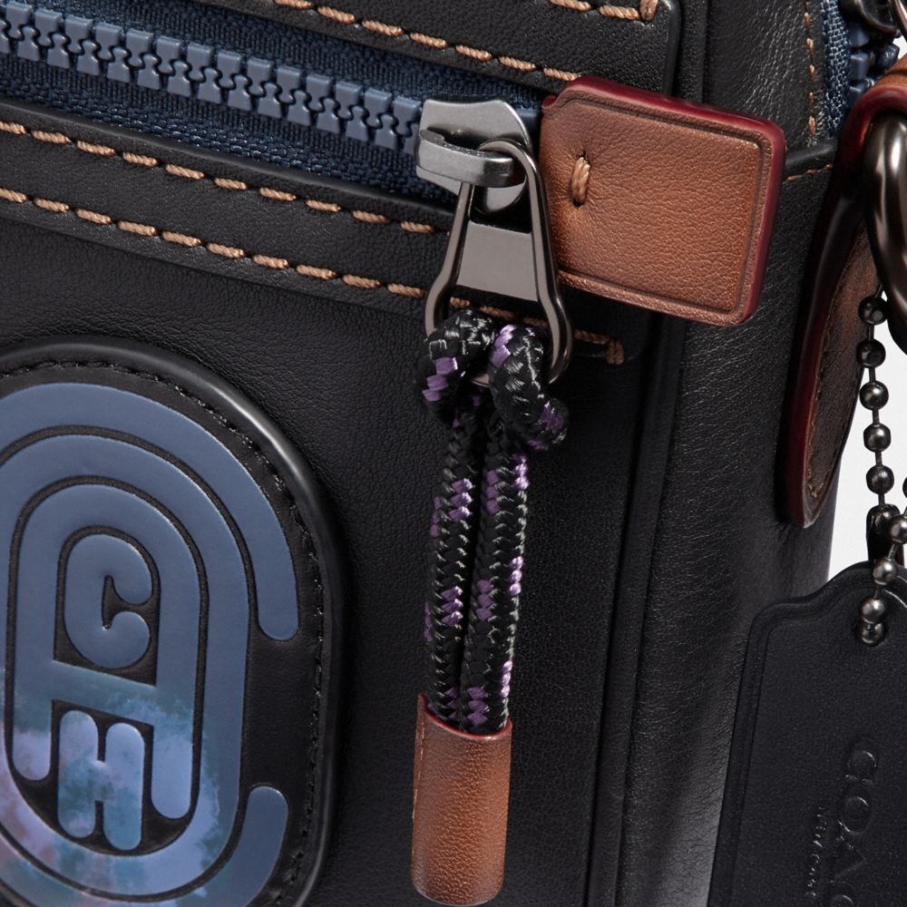 COACH®,Dylan 10 With Coach Patch,,Closer View