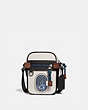 COACH®,DYLAN 10 WITH COACH PATCH,Leather,Mini,Black Copper/Chalk/Black,Front View