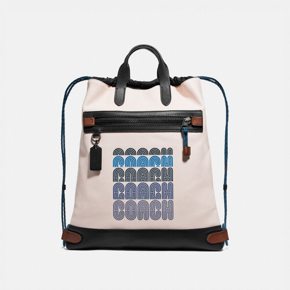 Sac à dos Academy avec cordon de serrage en colorblock