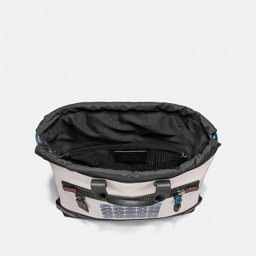 Academy Drawstring Backpack In Colorblock