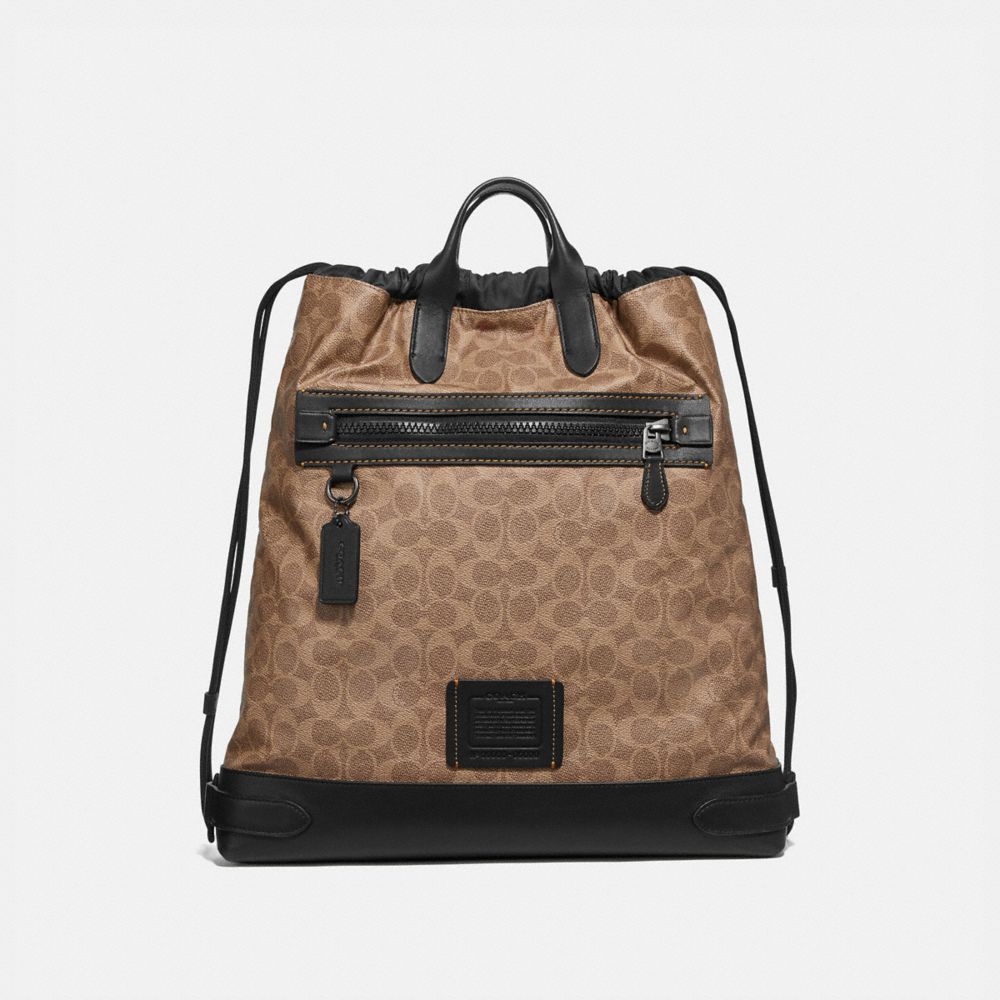 Coach academy drawstring backpack new arrivals