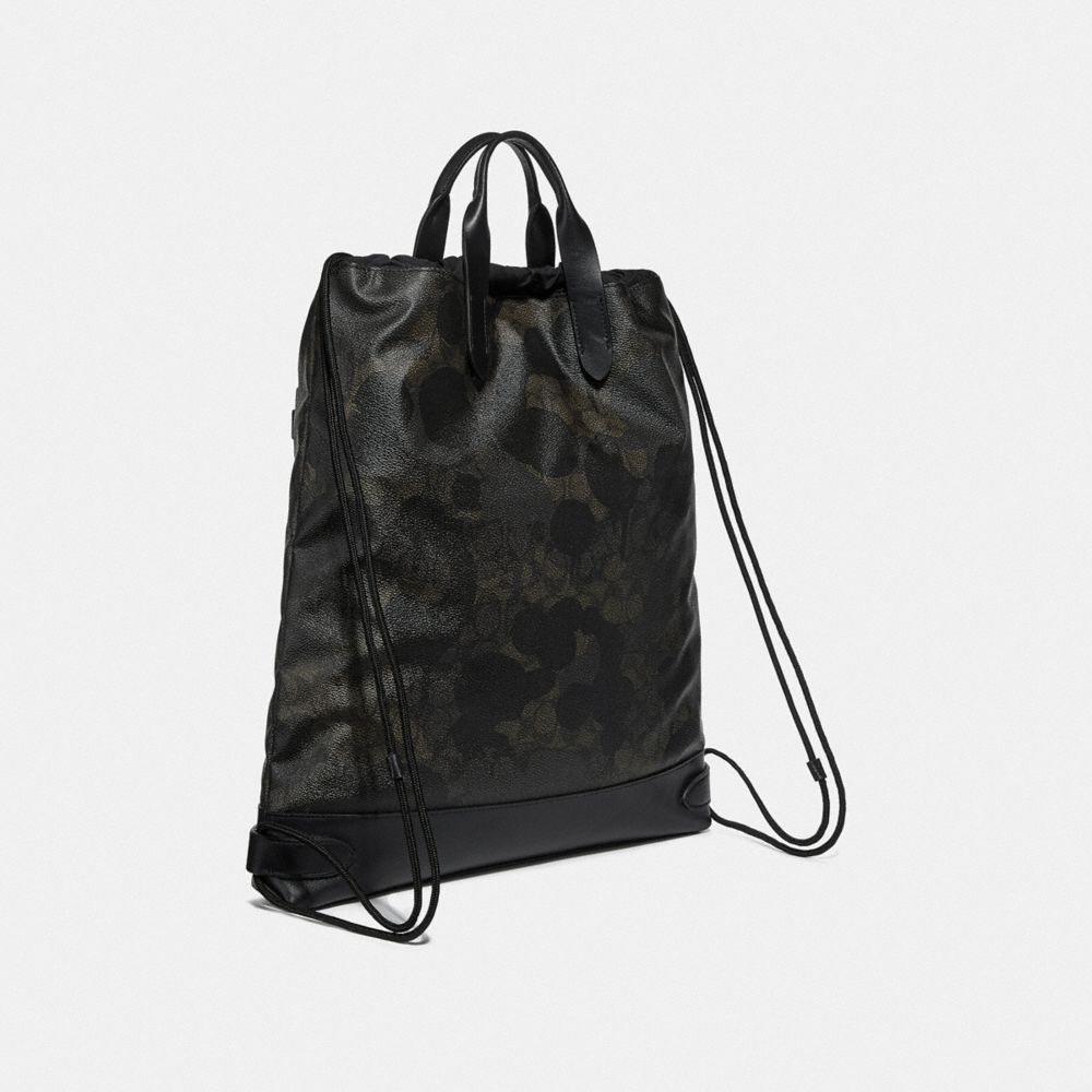 Black and Green Goyardine Canvas and Clamecy Cowhide Lettres Camouflage  Saïgon Structuré Mini Bag, 2023