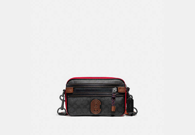 Academy Crossbody In Signature Canvas With Coach Patch