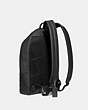 COACH®,METROPOLITAN SOFT BACKPACK,Smooth Leather,X-Large,Gunmetal/Black,Angle View