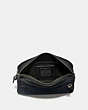 COACH®,METROPOLITAN SOFT BELT BAG IN SIGNATURE CANVAS,Coated Canvas,Mini,Black Antique Nickel/Midnight Navy,Inside View,Top View