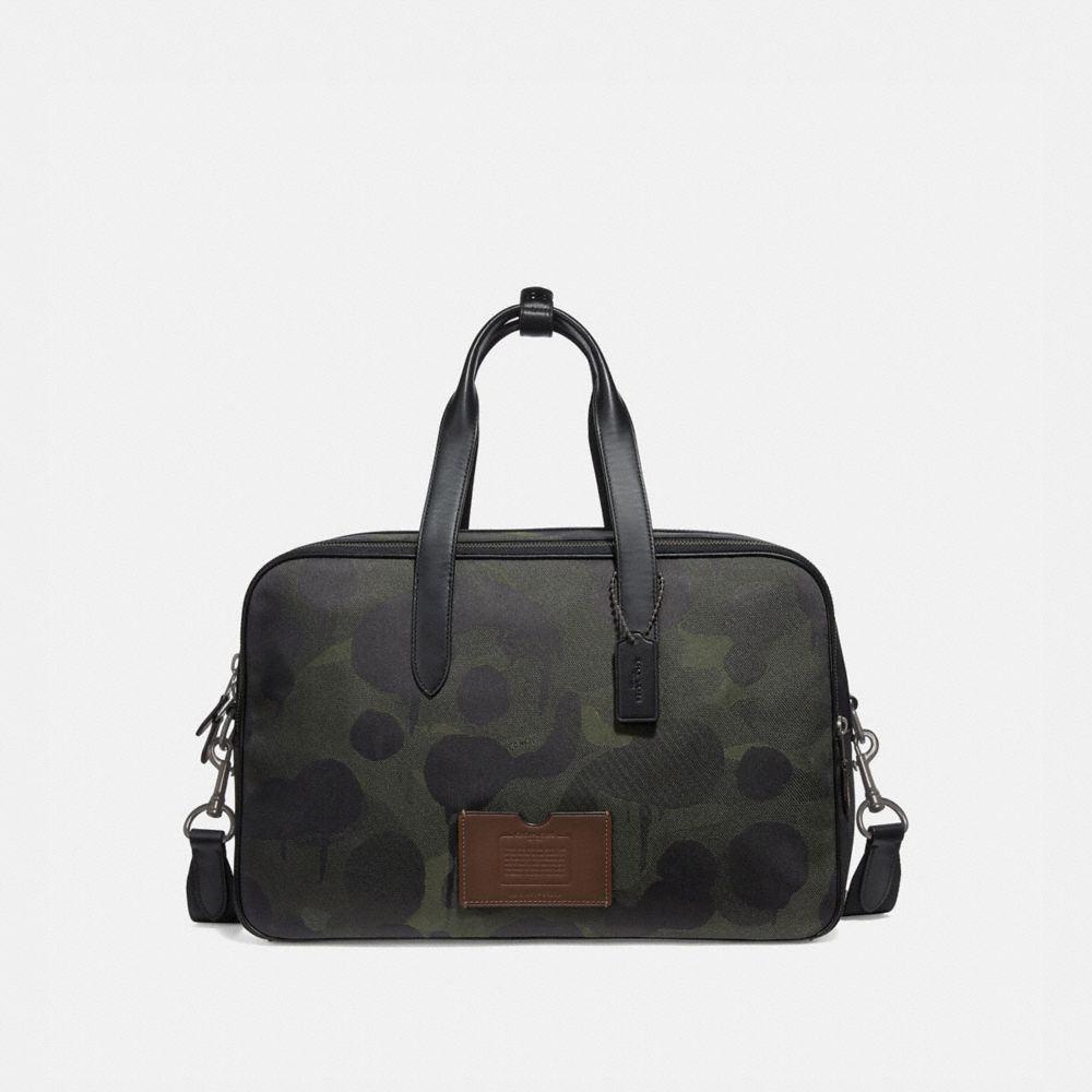 Coach wheeled carry on with camo print new arrivals