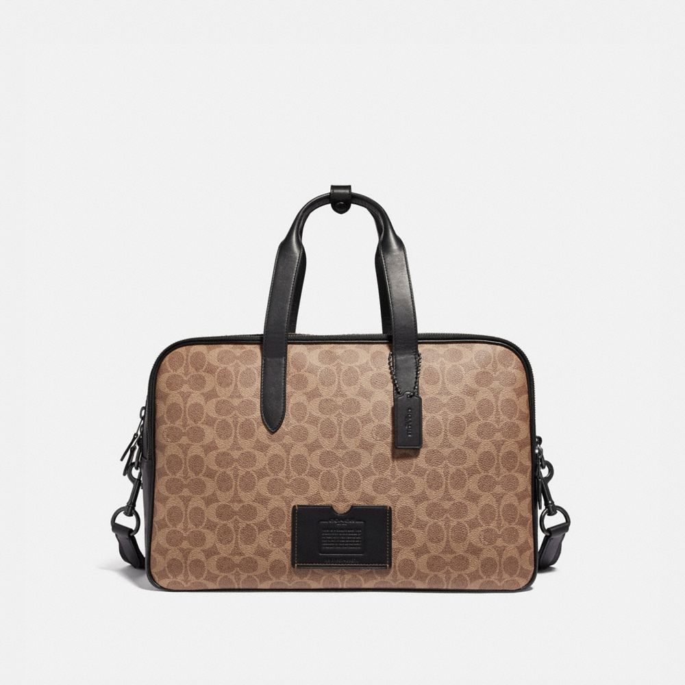 COACH Academy Travel Duffle In Signature Canvas