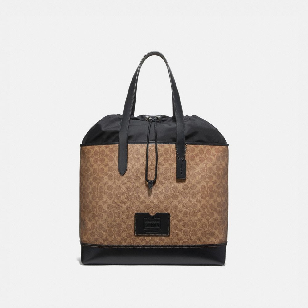 Academy Travel Tote In Signature Canvas