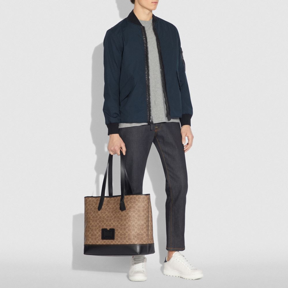 Academy Travel Tote In Signature Canvas