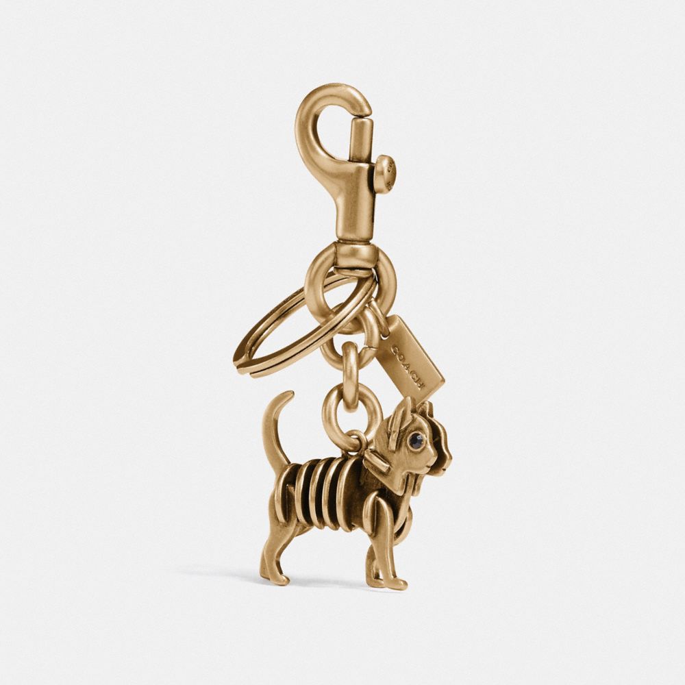 Bulldog Color Transparent Keychain For Men and Women