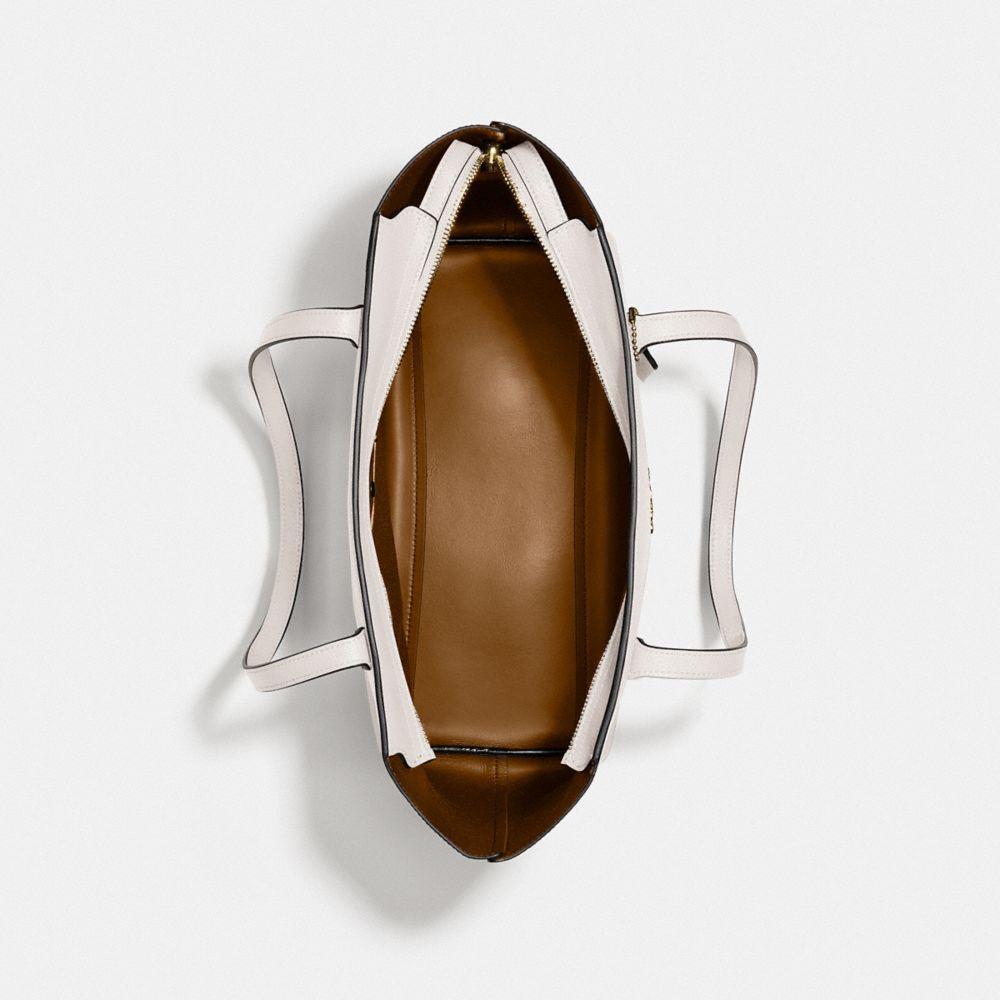 COACH®,Central Tote With Zip,,Inside View,Top View