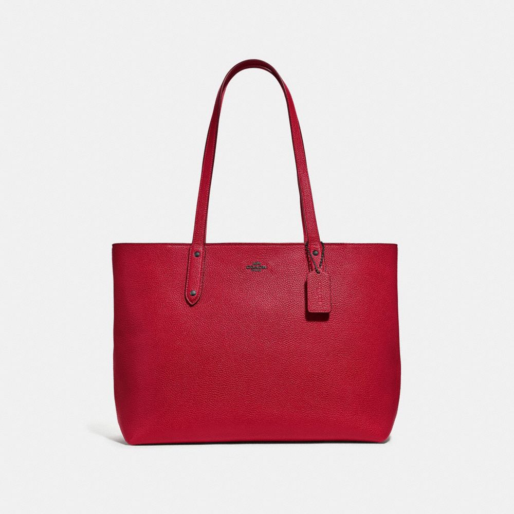 COACH®,Central Tote With Zip,,Front View