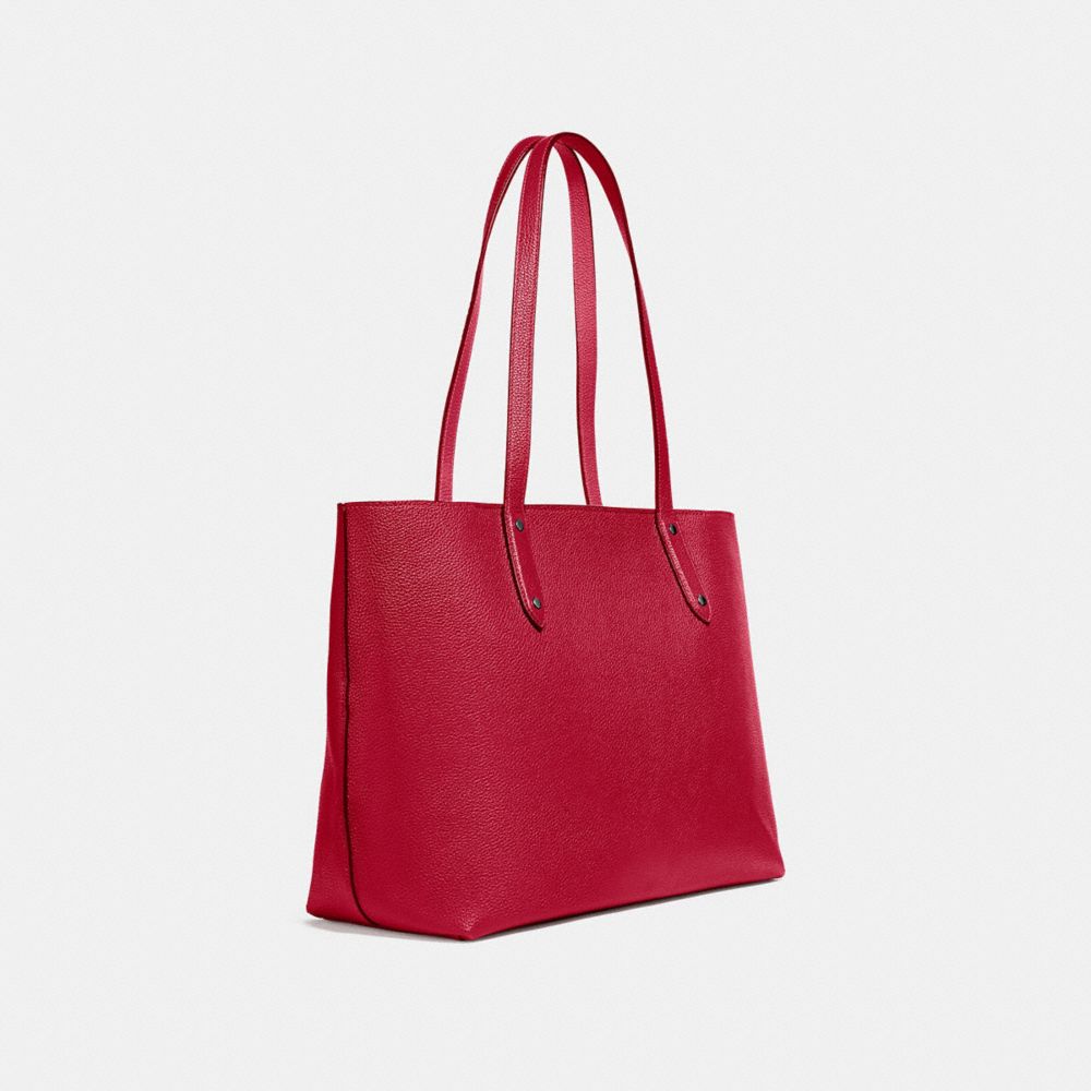 COACH®,Central Tote With Zip,,Angle View