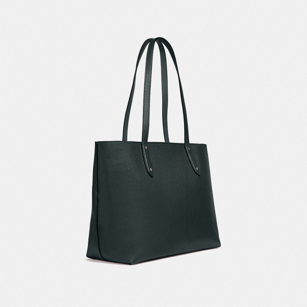 COACH®,Central Tote With Zip,,Angle View