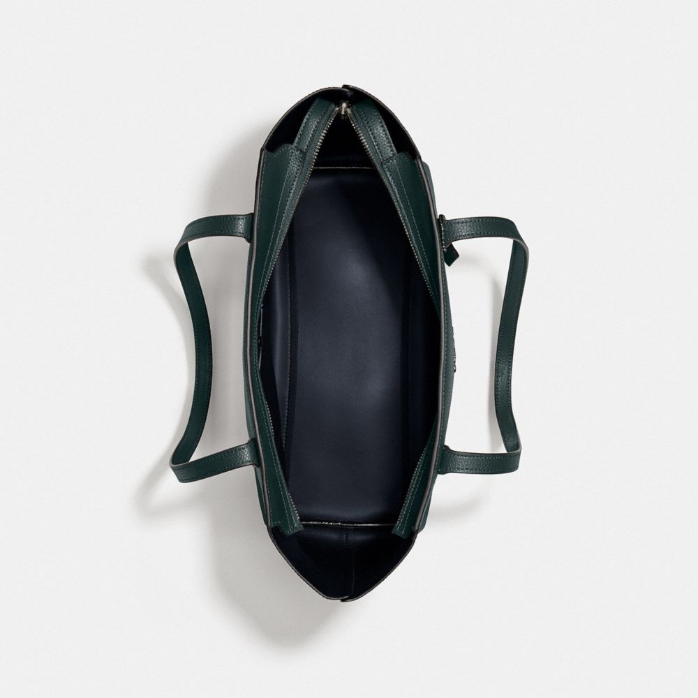COACH®,Central Tote With Zip,,Inside View,Top View