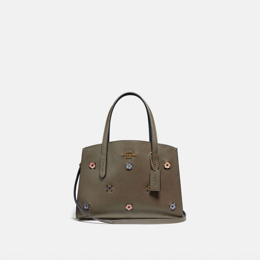 Charlie Carryall 28 With Scattered Rivets COACH