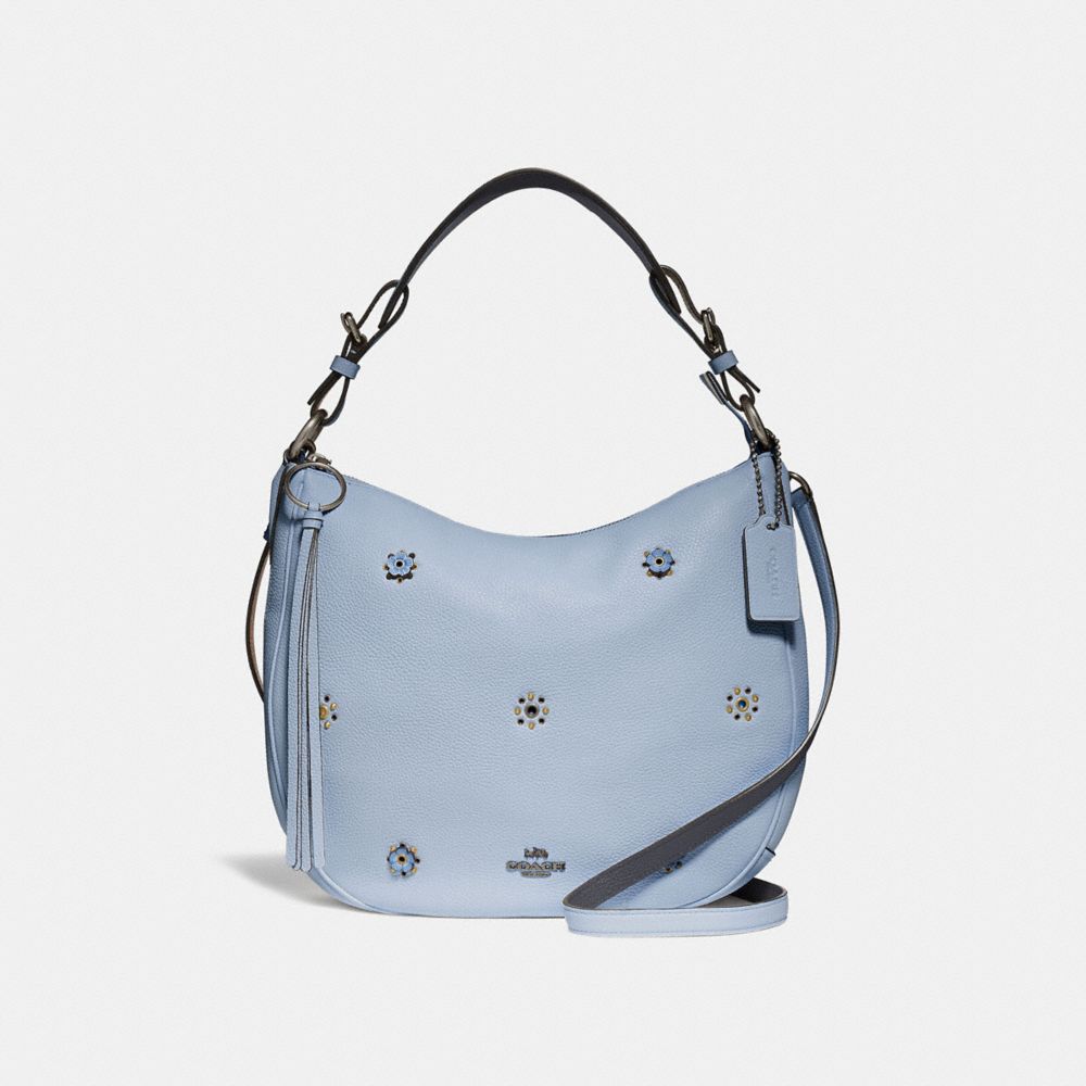 Coach sutton leather hobo women's online bag