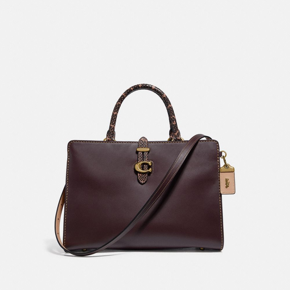 Coach serra satchel cheap in colorblock