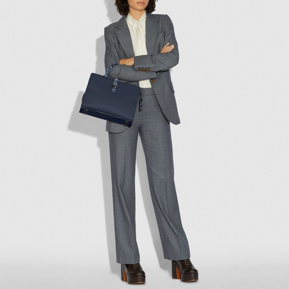 Serra Satchel In Colorblock