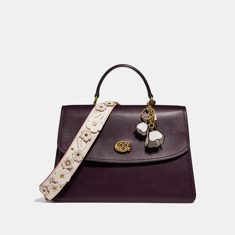 COACH®,Parker Top Handle 32,,Angle View