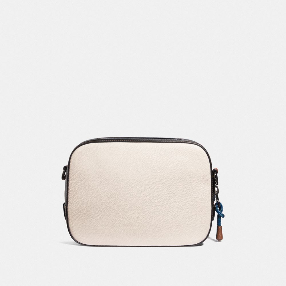 Camera Bag En Toile Signature Avec Patch Coach