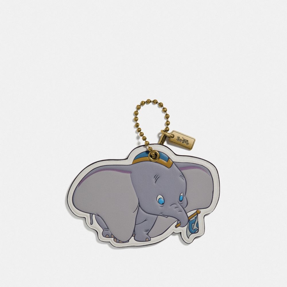 Disney x Coach Dumbo Jeweled Bag Charm Keychain