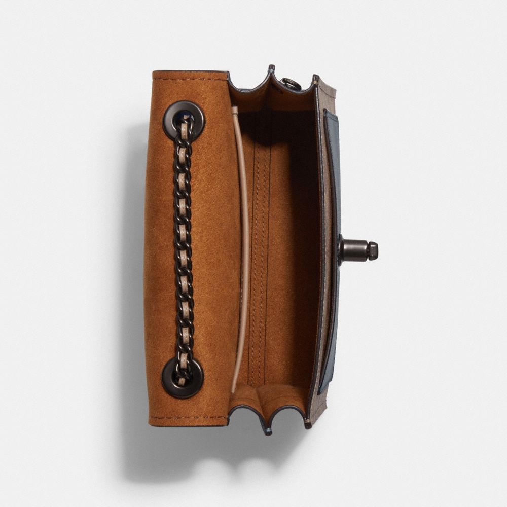 Parker 18 In Colorblock Signature Canvas