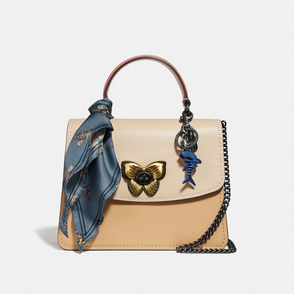 Coach butterfly parker bag online