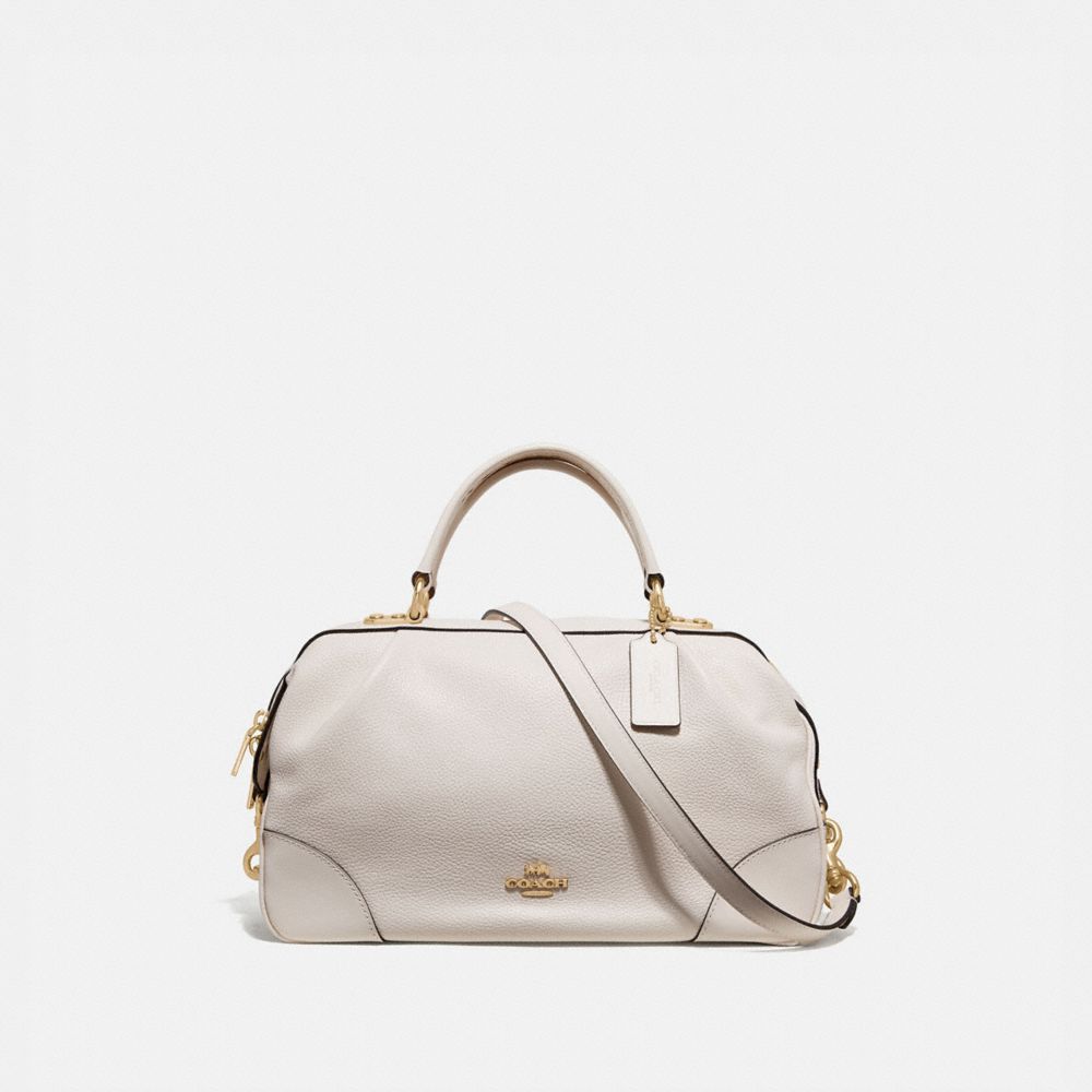 COACH®,Lane Satchel,,Front View