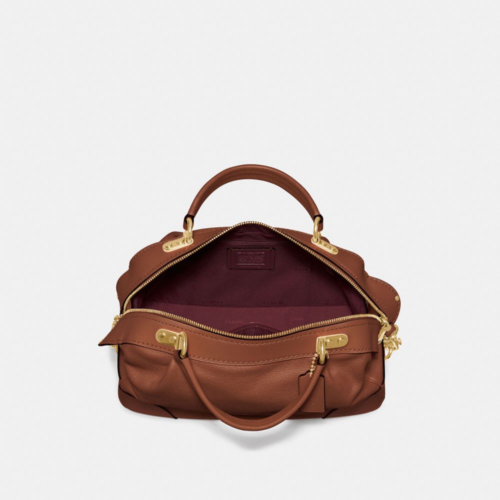 COACH®,Lane Satchel,,Inside View,Top View