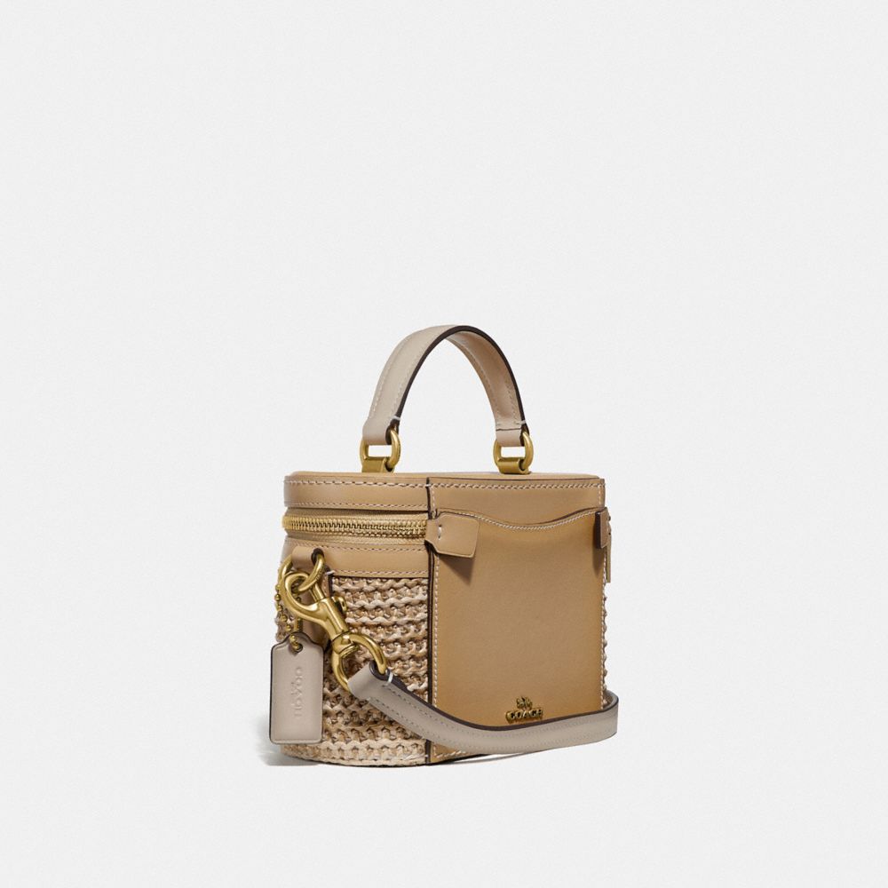 Coach selena trail deals bag in colorblock