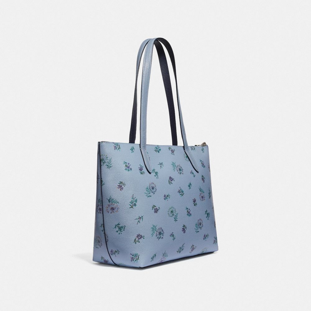 Coach highline tote with hotsell floral print