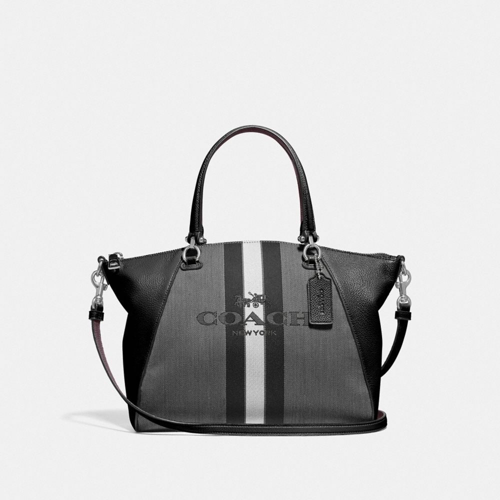 Coach prairie satchel in signature 2024 jacquard