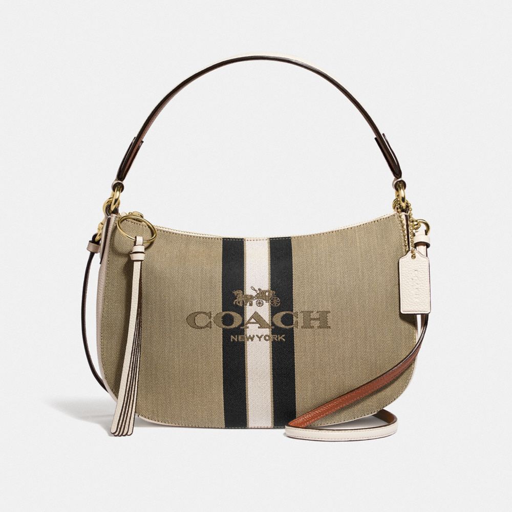 Coach sutton crossbody tan sale