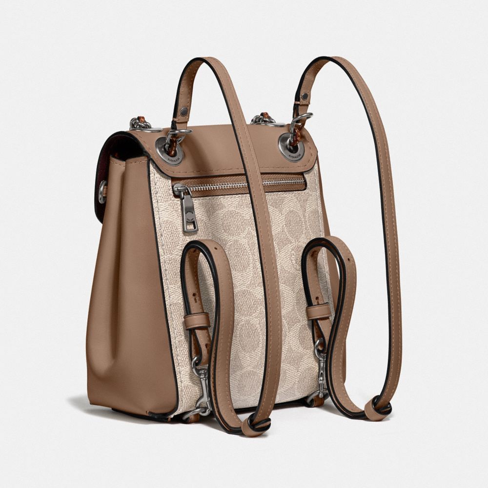 Parker Convertible Backpack 16 In Signature Canvas