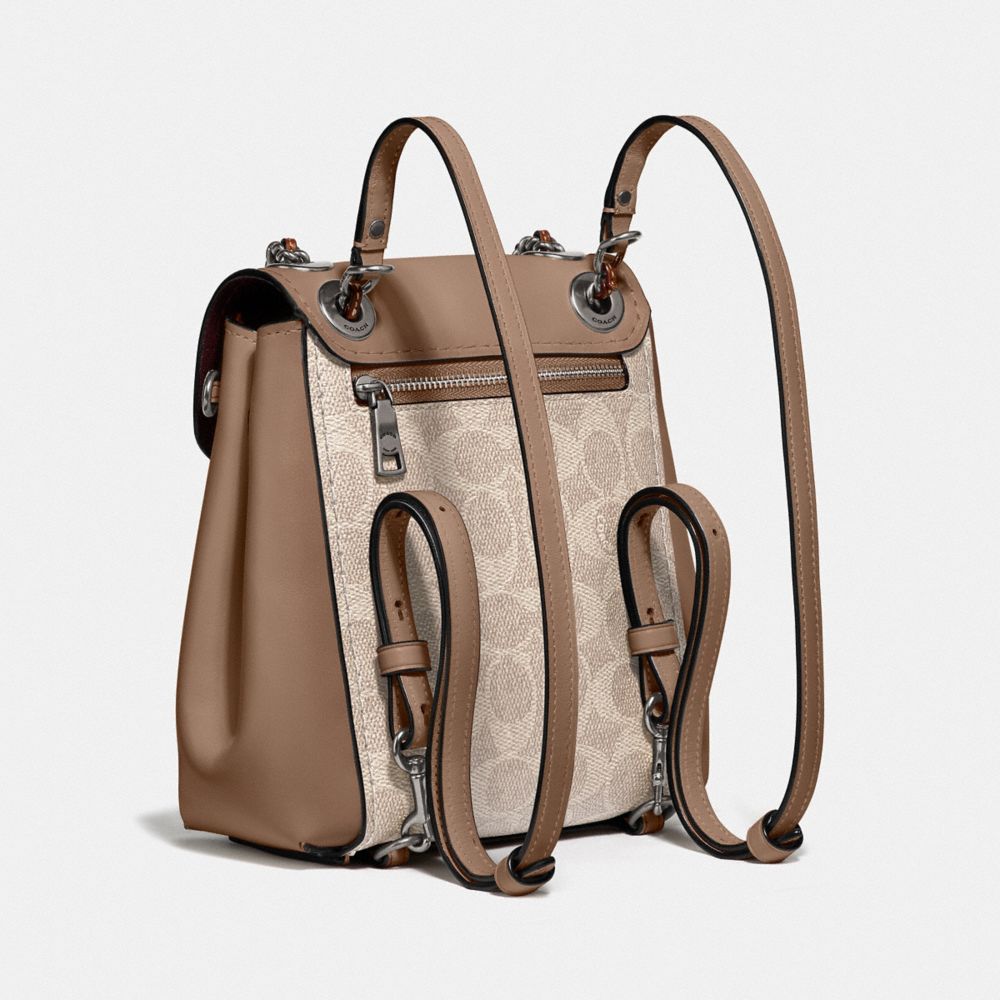 Coach parker convertible backpack in signature canvas sale