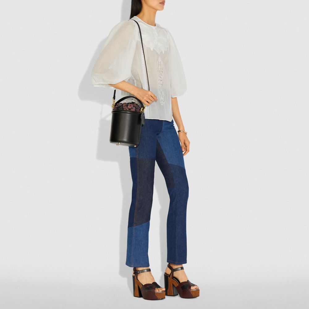 Drawstring Bucket Bag