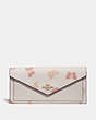 Soft Wallet With Butterfly Print